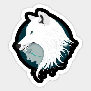 Boy Cries Wolf Sticker